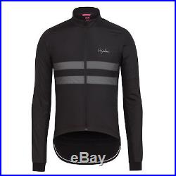 Rapha Men's Cycling Jersey S L XL XXL Brevet Long Sleeve Windblock Black New RCC