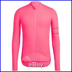 Rapha Men's Cycling Jersey XS S M XL Pro Team Long Sleeve Thermal Pink RCC NEW