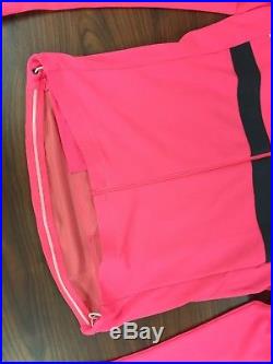 Rapha Men's Long Sleeve Brevet Jersey Pink Size Medium New