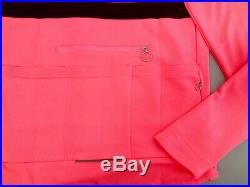 Rapha Men's Long Sleeve Brevet Jersey Size Large High Vis Pink