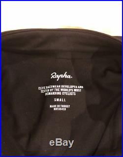 Rapha Men's Pro Team Cycling Training Jersey Long Sleeve Black Color Size Small