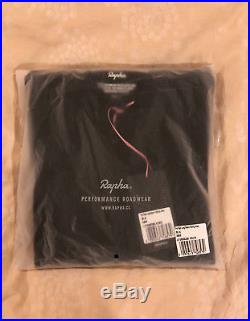 Rapha Men's Pro Team Cycling Training Jersey Long Sleeve Black Color Size Small