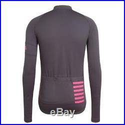 Rapha Men's Pro Team Cycling Training Jersey Long Sleeve Dark Grey Size Small