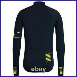 Rapha Men's Pro Team Long Sleeve Thermal Jersey XS Extra Small Navy Blue