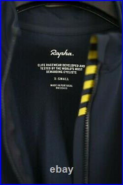Rapha Men's Pro Team Long Sleeve Thermal Jersey XS Extra Small Navy Blue