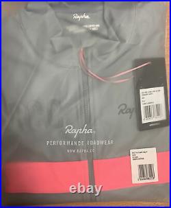 Rapha Men's RCC Pro Team Long Sleeve Shadow Jersey Grey X Large New With Tag