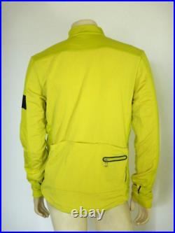 Rapha Men's Winter Windblock Jersey Neon Yellow Size XL