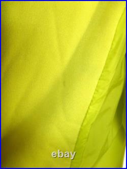 Rapha Men's Winter Windblock Jersey Neon Yellow Size XL