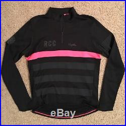 Rapha Mens 1/4 Zipper Long Sleeve RCC Training Jersey Size XL