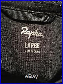 Rapha Mens Long Sleeve Tricolour Jersey Black Size Large