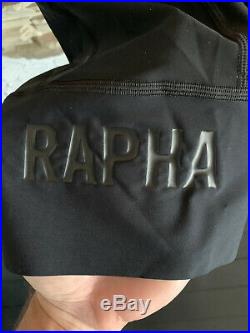 Rapha Mens Pro Team Bib Shorts II LONG Black / Pink Size Small