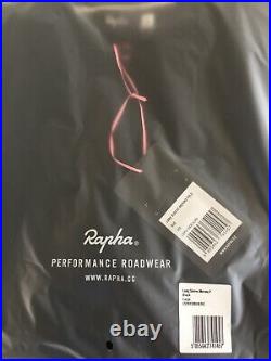 Rapha Merino Long Sleeve Polo Black BNWT Size L