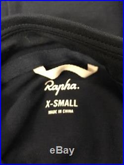 Rapha Navy Long Sleeve Brevet Windblock Jersey. Size XS. BNWT