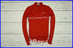 Rapha Norway Red SportsWool Long Sleeve Cycling Jersey Sz M Pristine 10/10 Cond