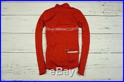 Rapha Norway Red SportsWool Long Sleeve Cycling Jersey Sz M Pristine 10/10 Cond