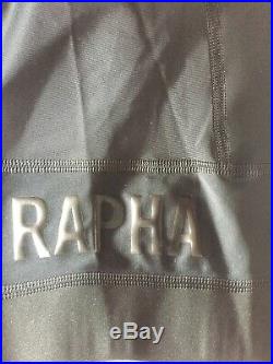 Rapha PRO TEAM Lightweight Bib Black/Hi-Viz Pink BNWT Size L / Long