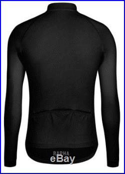 Rapha PRO TEAM Long Sleeve Aero Jersey Black BNWT Size L