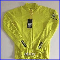 Rapha PRO TEAM Long Sleeve Thermal Jersey Chartreuse BNWT Size M