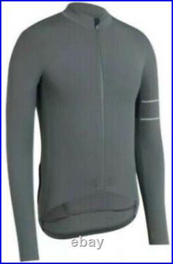 Rapha PRO TEAM Long Sleeve Thermal Jersey Green Grey BNWT Size M