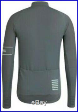 Rapha PRO TEAM Long Sleeve Thermal Jersey Green Grey BNWT Size M
