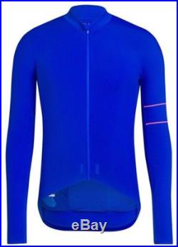 Rapha PRO TEAM Long Sleeve Thermal Jersey Ultramarine BNWT Size L