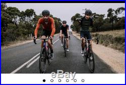Rapha Pro Team Aero Cycling Racing Jersey Plum Purple Long Sleeve Large