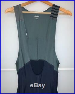 Rapha Pro Team Bib Shorts II Long Navy/Grey XL RRP £195