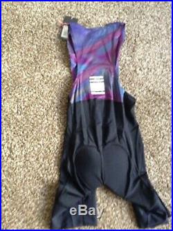 Rapha Pro Team Crit Collection Limited Edition Long Cycling Bib Shorts Small NWT