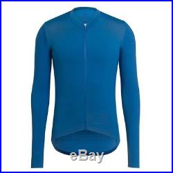 Rapha Pro Team Long Sleeve Aero Cycling Jersey Blue Size Large BNWT