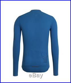 Rapha Pro Team Long Sleeve Aero Jersey Men's Medium Blue