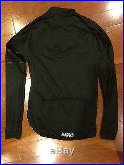 Rapha Pro Team Long Sleeve Jersey Small Brand New Stealth Black