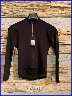 Rapha Pro Team Long Sleeve Midweight Jersey Black Size SMALL