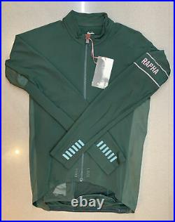Rapha Pro Team Long Sleeve Thermal Jersey Dark Green Medium Brand New With Tag