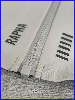 Rapha Pro Team Long Sleeve Thermal Jersey Medium Dark Grey New With Tag