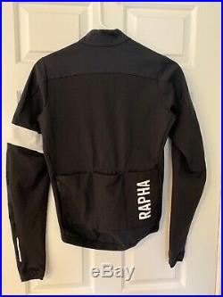 Rapha Pro Team Training Jacket Thermal Winter Long Sleeve Black Small