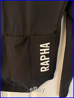 Rapha Pro Team Training Jacket Thermal Winter Long Sleeve Black Small