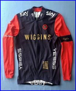 Rapha Pro Team Wiggins Long Sleeve Jersey Large Rider Issue