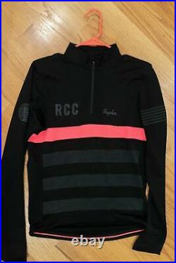 Rapha RCC Long Sleeve Club Jersey Wool MEDIUM MINT
