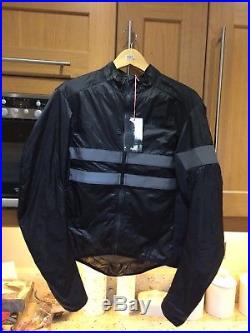 Rapha Windbreaker Mens Brevet Insulated Jacket Size Large Long Sleeve Rrp £150