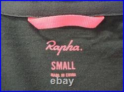 Rapha Women's Long Sleeve Windblock Brevet Jersey Gray Pink Size SMALL