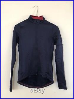 Rapha Womens Long Sleeve Winter Jersey Navy, X-Small Excellent condition