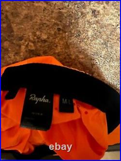 Rapha pro team training jersey long sleeve (Large) and cycling cap (M/L)
