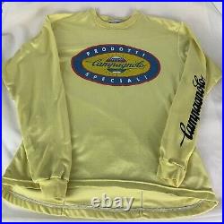 Rare! 1980's Campagnolo/Prodotti Speciali-Long Sleeve Cycling Jersey Shirt-USA