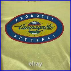 Rare! 1980's Campagnolo/Prodotti Speciali-Long Sleeve Cycling Jersey Shirt-USA