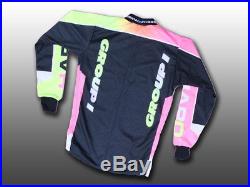 Rare 1985-87 Old-School Fusion Haro BMX Long-Sleeve Jersey Freestyle Cycling, S