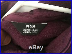 Rare Colourway Rapha Winter WindBlock Long Sleeve Jersey Burgundy Sz Med M
