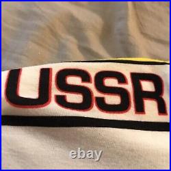Rare Cycling jersey vintage USSR Skittles Candy Medium 80s Cold War USA