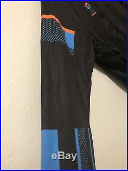 Rare Ornot Cycling Jersey Long Sleeve Full Zip Medium Made In Californis j25