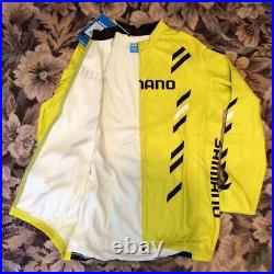 SHIMANO thermal print long sleeve jersey from Japan Sports Leisure Cycling Wear