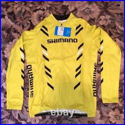 SHIMANO thermal print long sleeve jersey from Japan Sports Leisure Cycling Wear